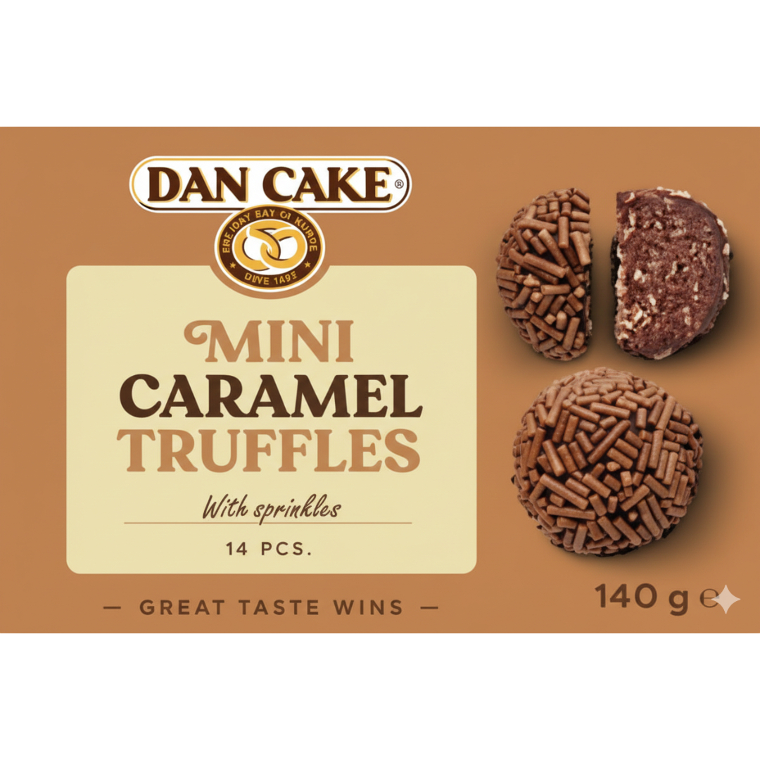 Dan Cake 8pk Caramel Mini Truffles