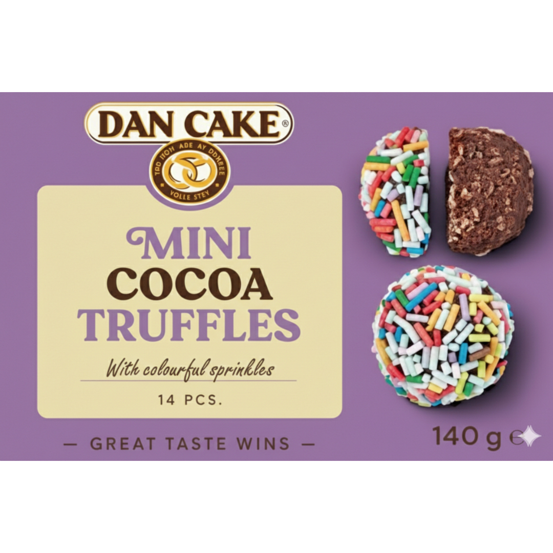 Dan Cake 8pk Cocoa Mini Truffles