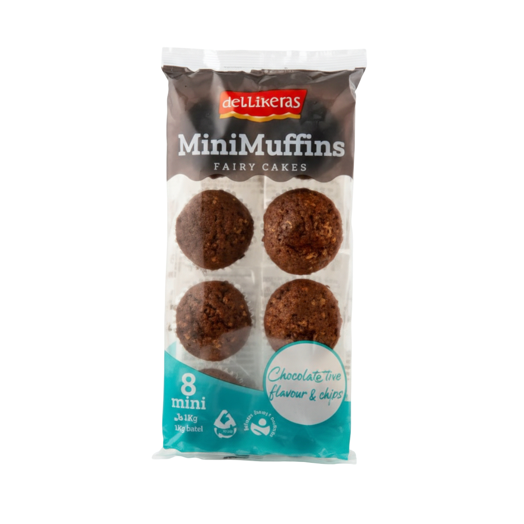 DLH 8pk Chocolate Fairy Cakes