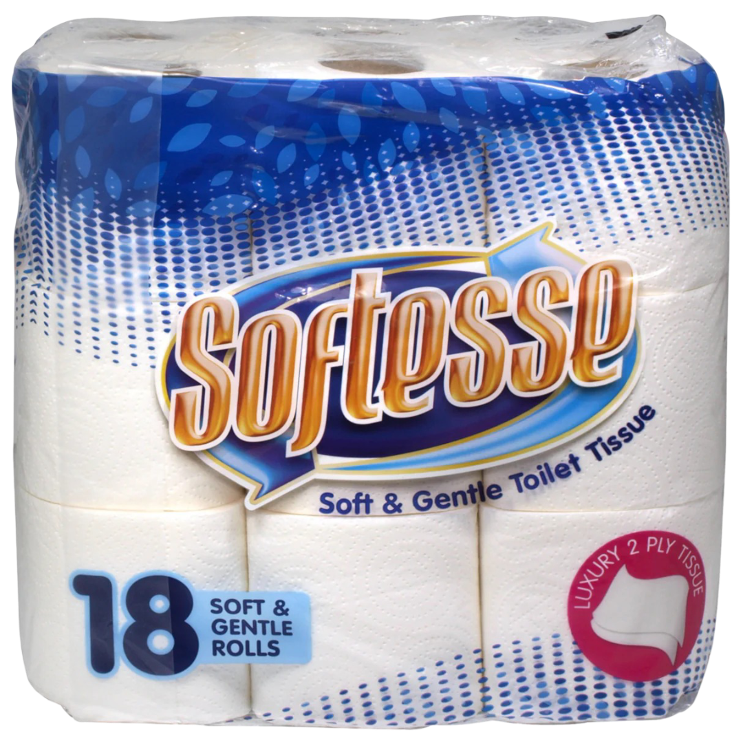 Softesse 2ply Toilet Tissue Soft & Gentle 18pk