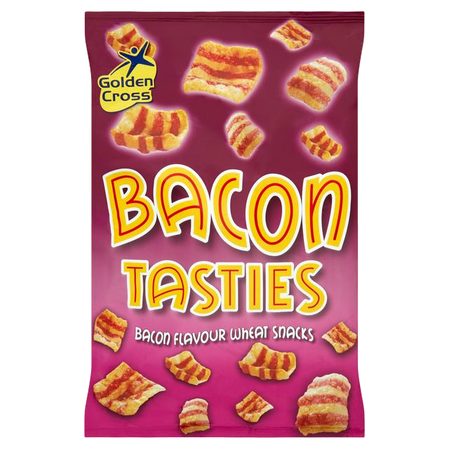 Golden Cross Bacon Tasties Crisps 12x150g