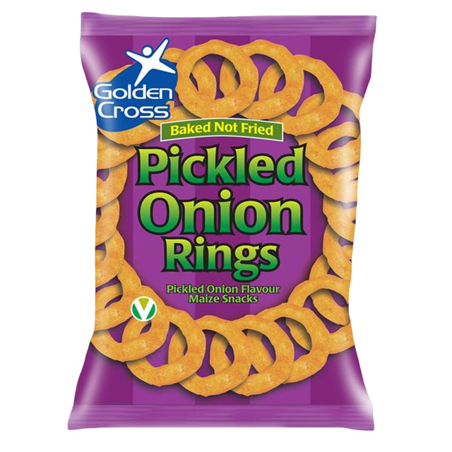 Golden Cross Pickled Onion Rings 12x150g