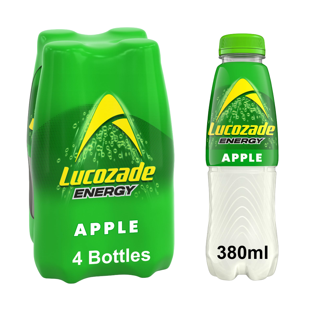 Lucozade Energy Apple 6x4x380ml UNIT PRICE £2.41 (RSP £3.50 POR 18%)