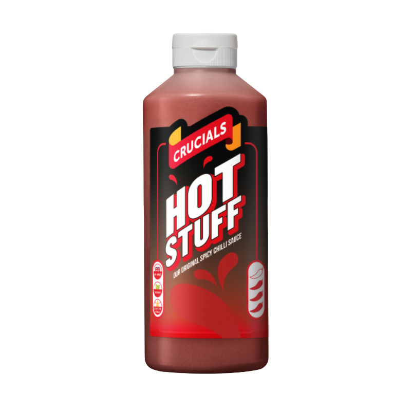 Crucials Hot Stuff 12x500ml UNIT PRICE £1.18 (RSP £1.50 POR 22%)
