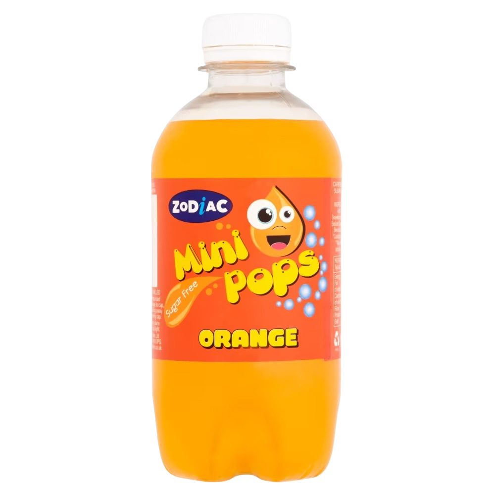 Zodiac Mini Pops Orange 6x330ml UNIT PRICE £1.15 (RSP £1.99 POR 30%)