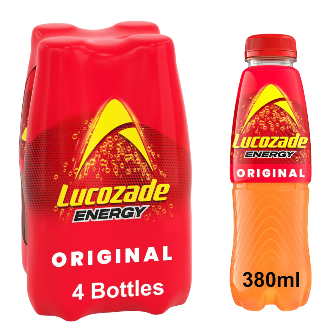 Lucozade Energy Original 6x4x380ml UNIT PRICE £2.41 (RSP £3.50 POR 18%)