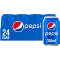 Pepsi 24x330ml UNIT PRICE 78p (RSP £1.29 POR 31%)