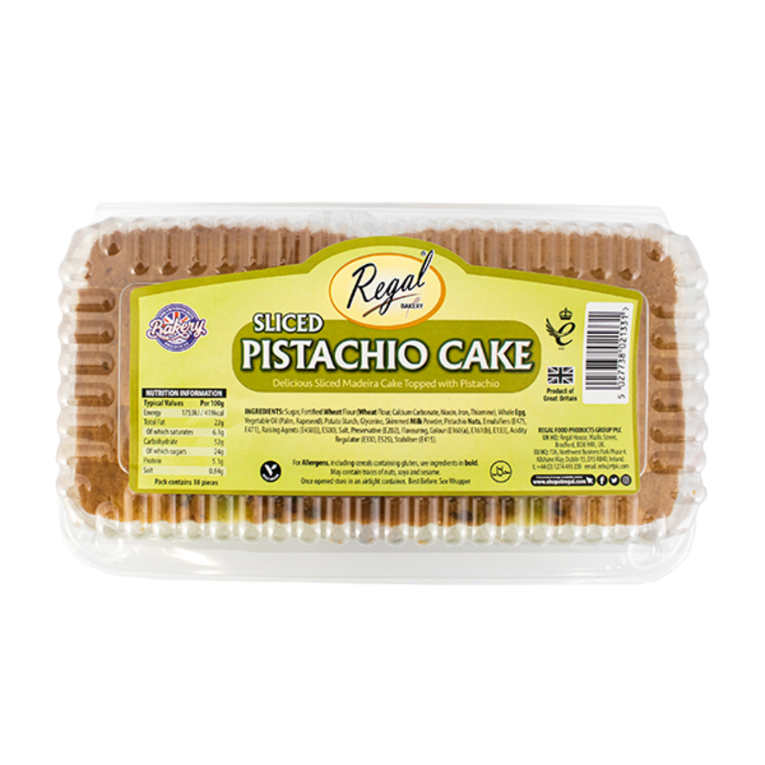 Regal Pistachio Sliced Madeira 6x10pk UNIT PRICE £2 (RSP £3 POR 33%)