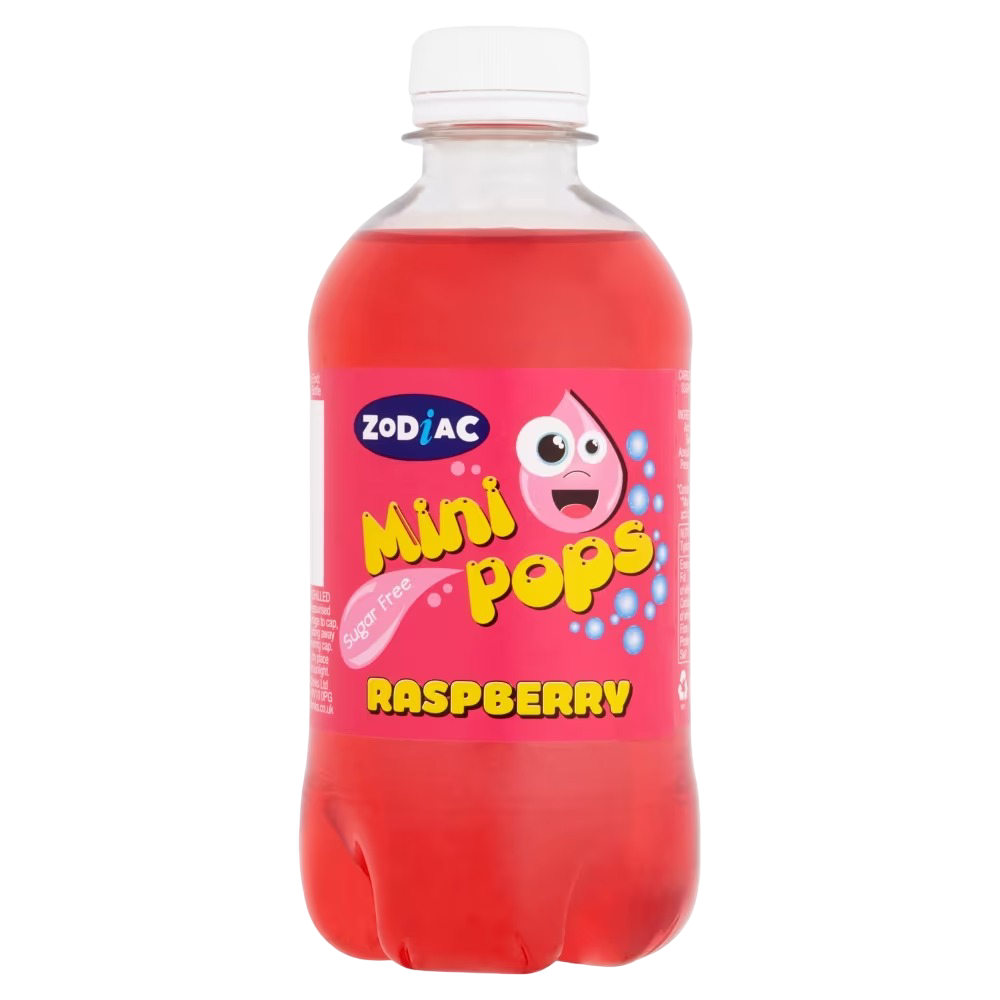 Zodiac Mini Pops Raspberry 6x330ml UNIT PRICE £1.15 (RSP £1.99 POR 30%)