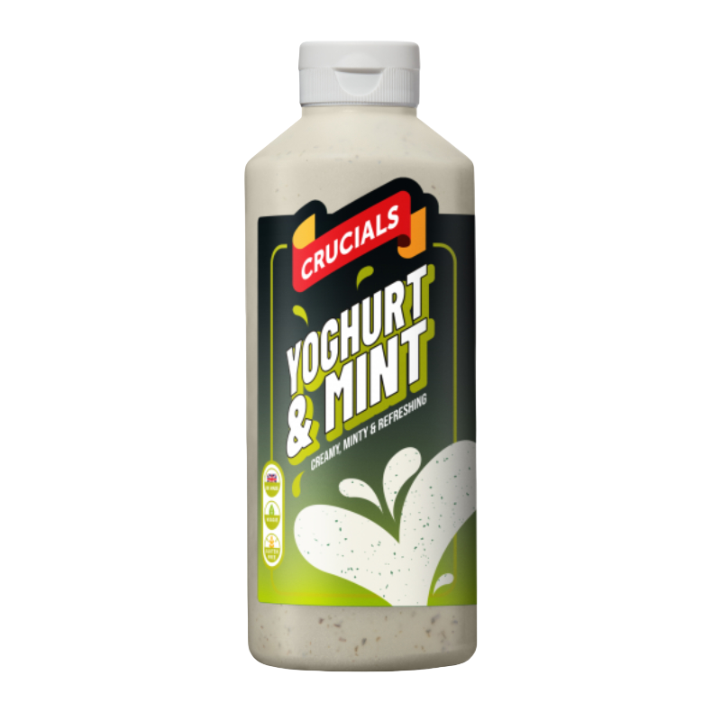 Crucials Yoghurt & Mint 12x500ml UNIT PRICE £1.18 (RSP £1.50 POR 22%)