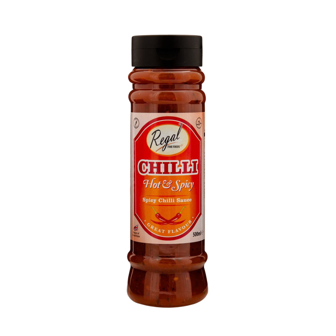 Regal Chilli Sauce 12x500ml UNIT PRICE £1.25 (RSP £1.80 POR 31%)