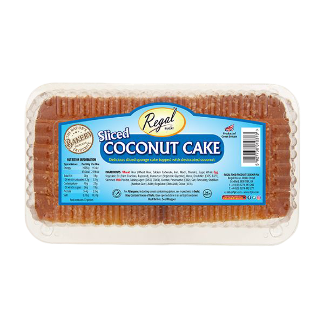 Regal Coconut Sliced Madeira 6x10pk UNIT PRICE £2 (RSP £3 POR 33%)