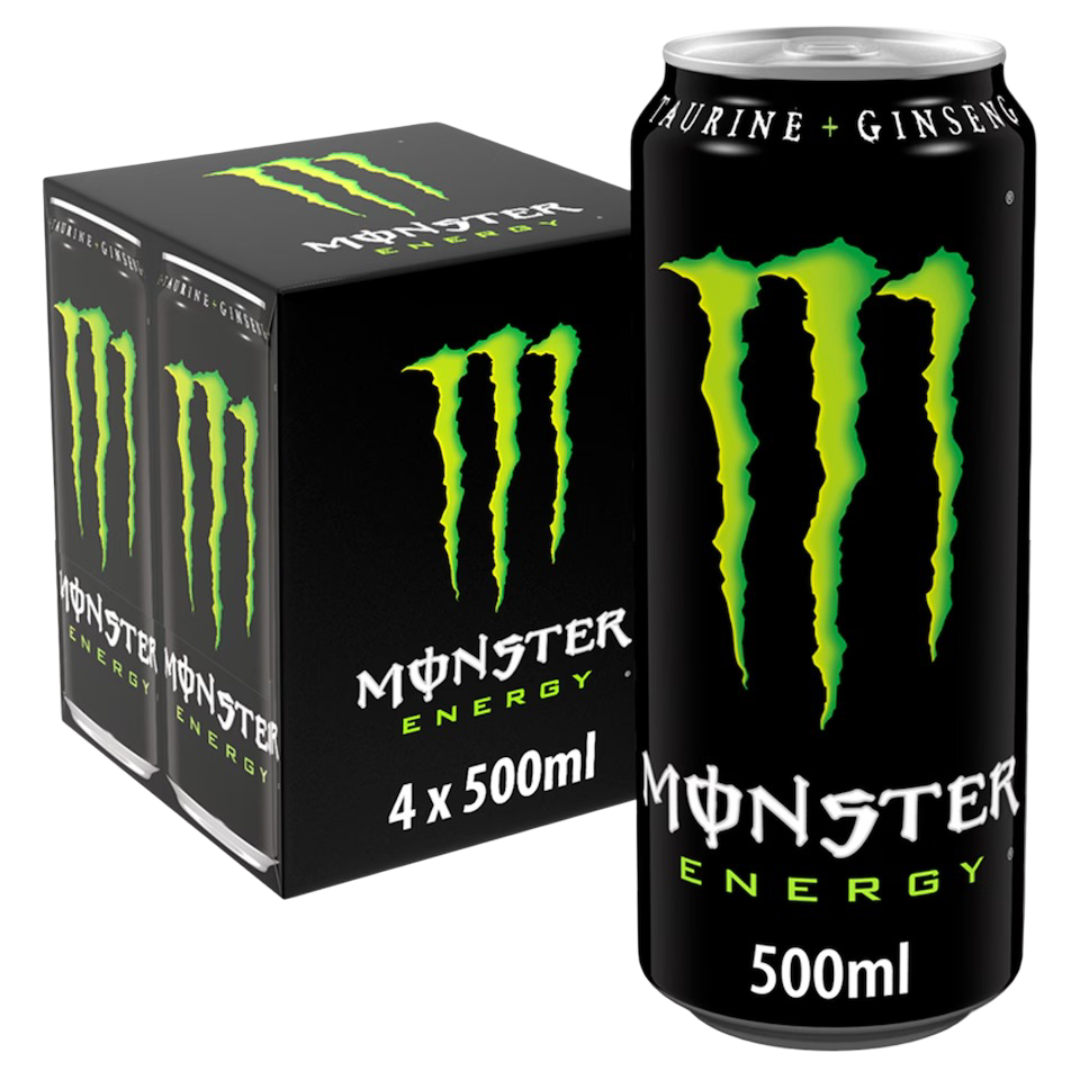 Monster Energy Drink 6x4x500ml UNIT PRICE £3.49 (RSP £5.49 POR 24%)