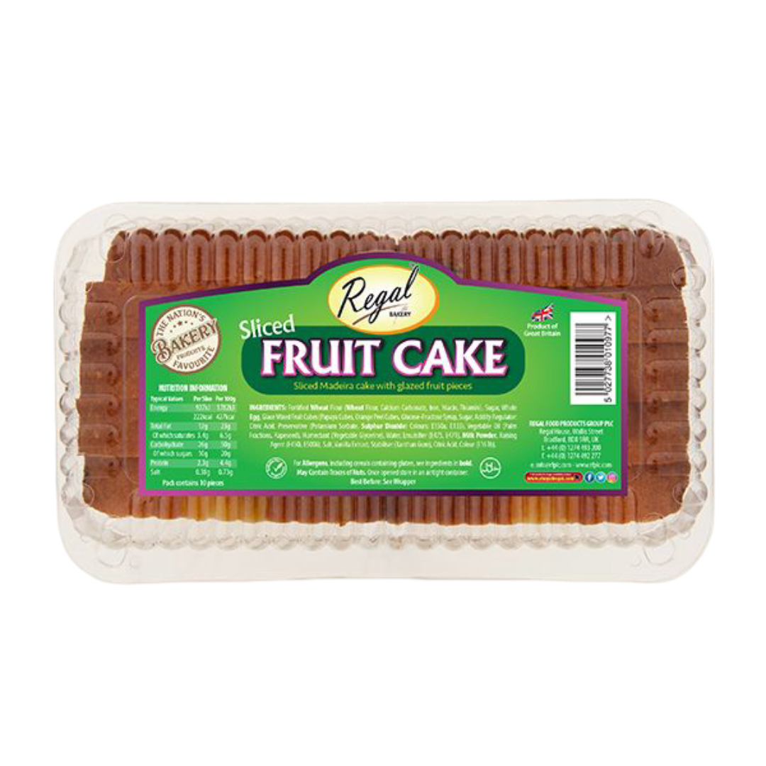 Regal Fruit Sliced Madeira 6x10pk UNIT PRICE £2 (RSP £3 POR 33%)