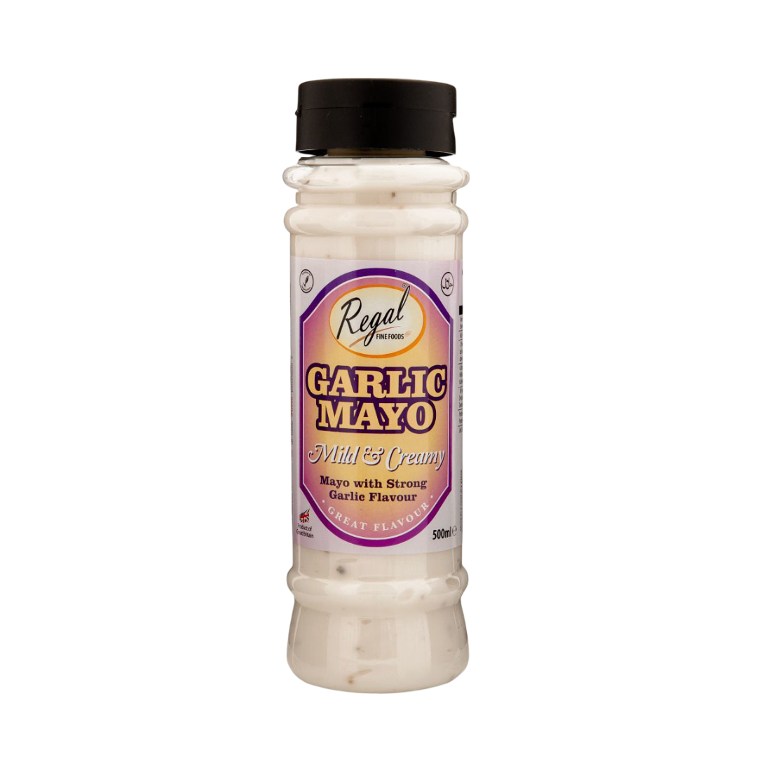 Regal Garlic Mayo 12x500ml UNIT PRICE £1.25 (RSP £1.80 POR 31%)