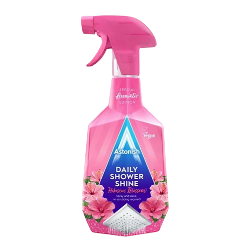 Astonish Daily Shower Shine Hibiscus Blossom 12x750ml UNIT PRICE 79p (RSP £1.50 POR 36%)
