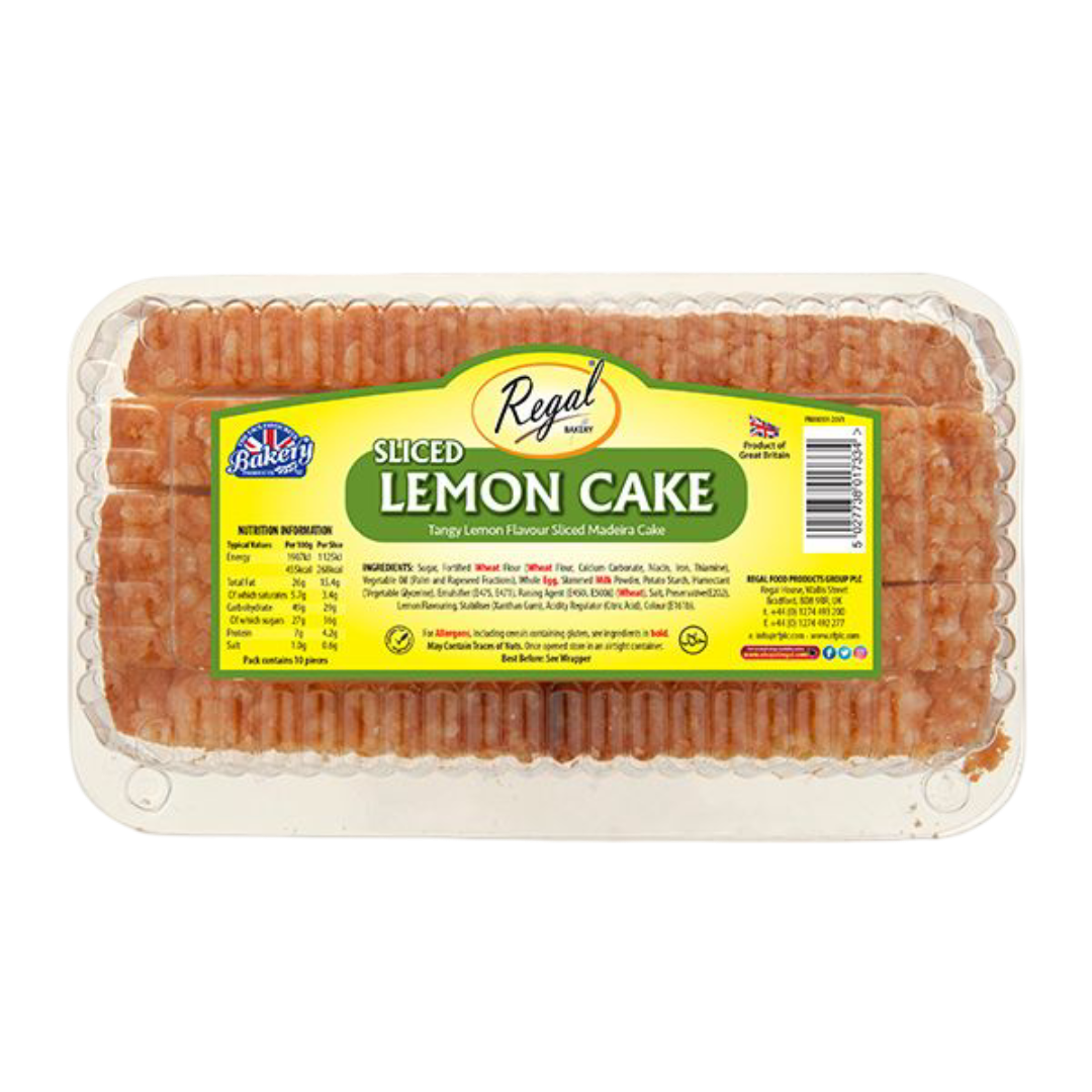 Regal Lemon Sliced Madeira 6x10pk UNIT PRICE £2 (RSP £3 POR 33%)
