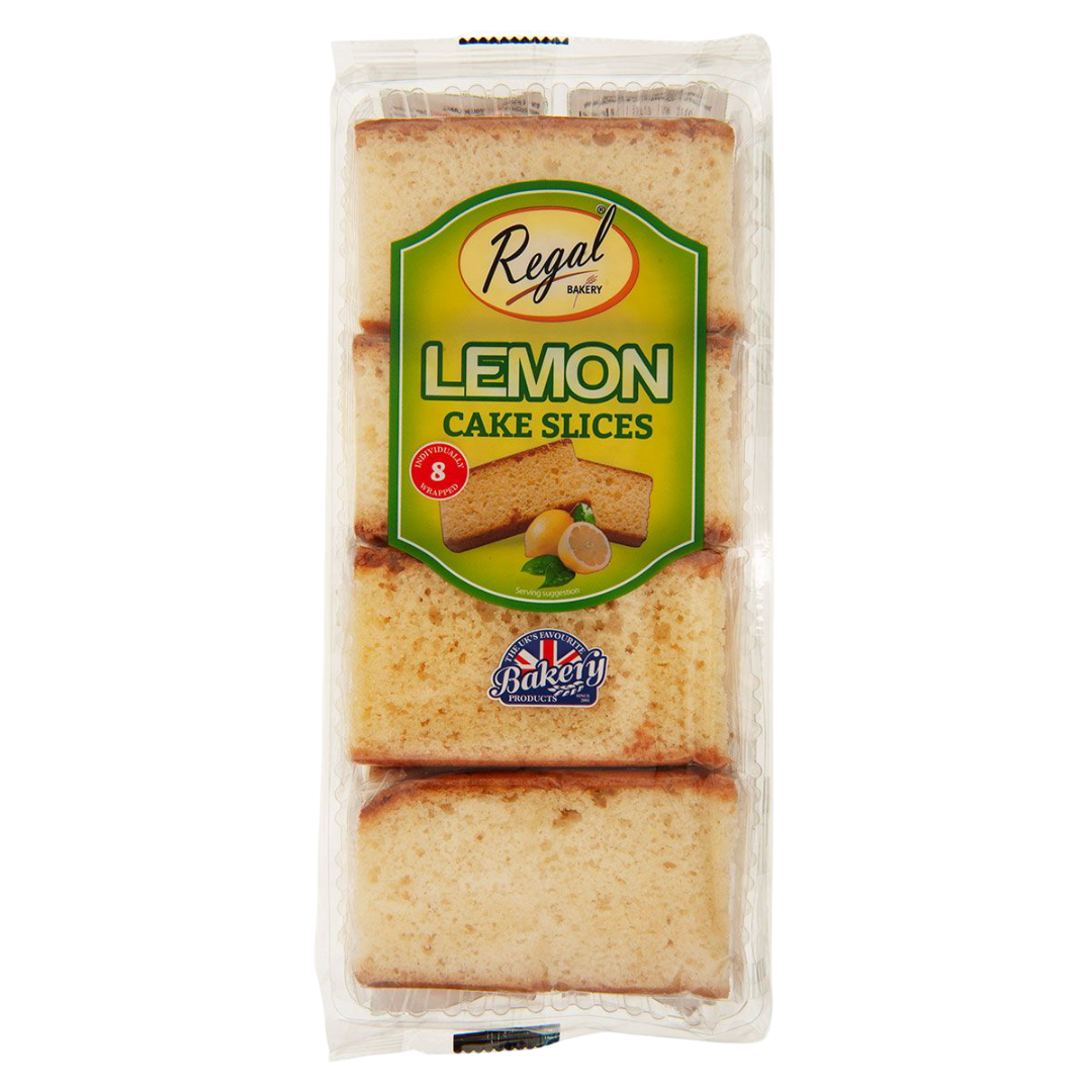 Regal Lemon Cake Slice 8pk