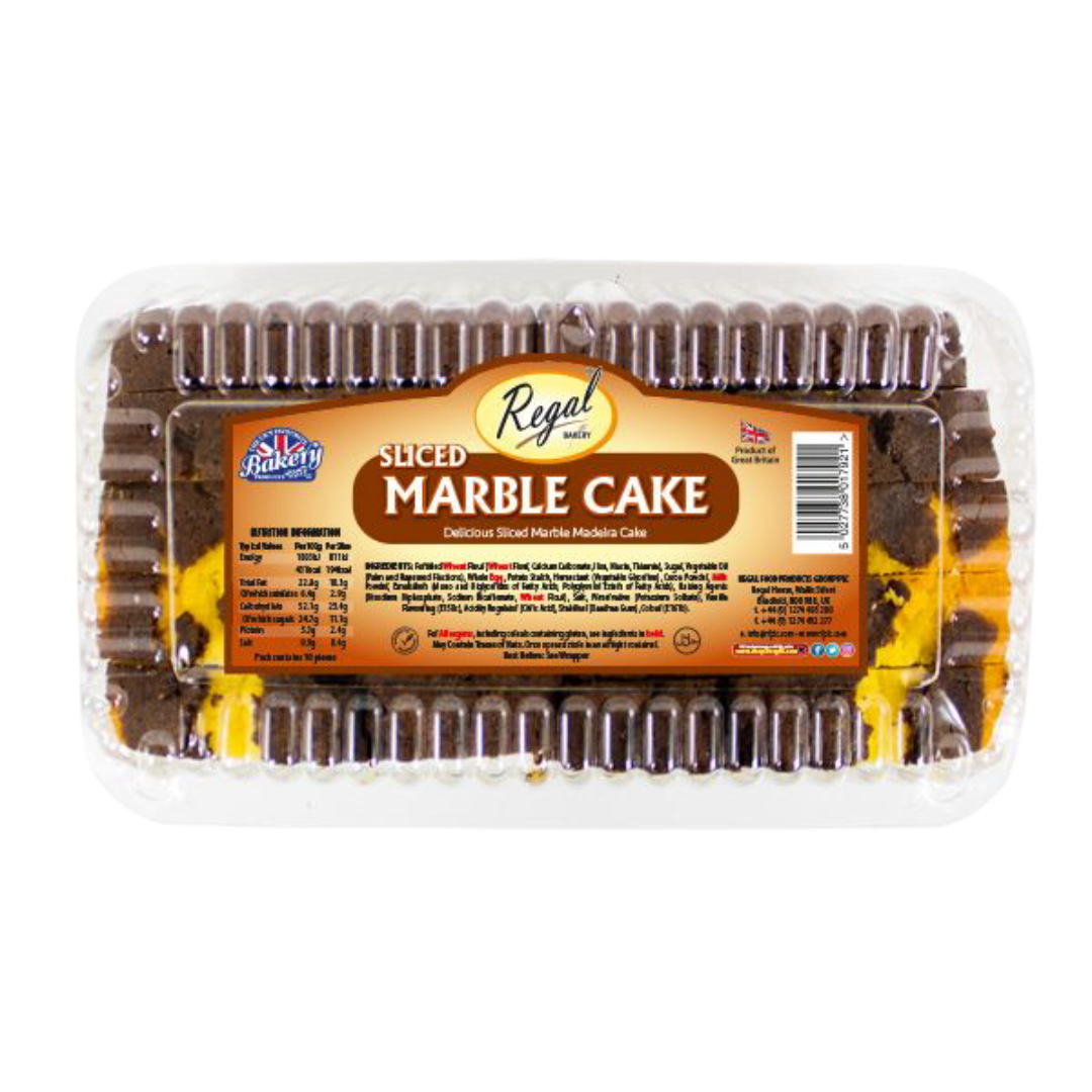 Regal Marble Sliced Maderia 6x10pk UNIT PRICE £2 (RSP £3 POR 33%)