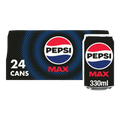 Pepsi Max 24x330ml UNIT PRICE 78p (RSP £1.29 POR 31%)