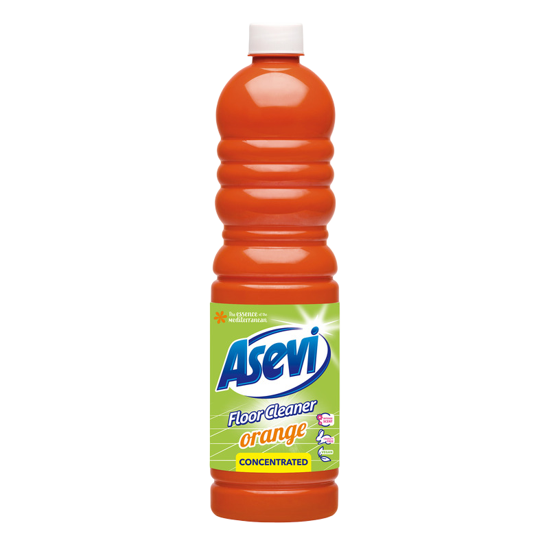 Asevi Floor Cleaner Orange 12x1L UNIT PRICE £1.75 (RSP 2.99 POR 30%)