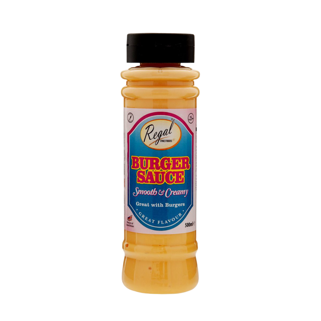 Regal Burger Sauce 12x500ml UNIT PRICE £1.25 (RSP £1.80 POR 31%)