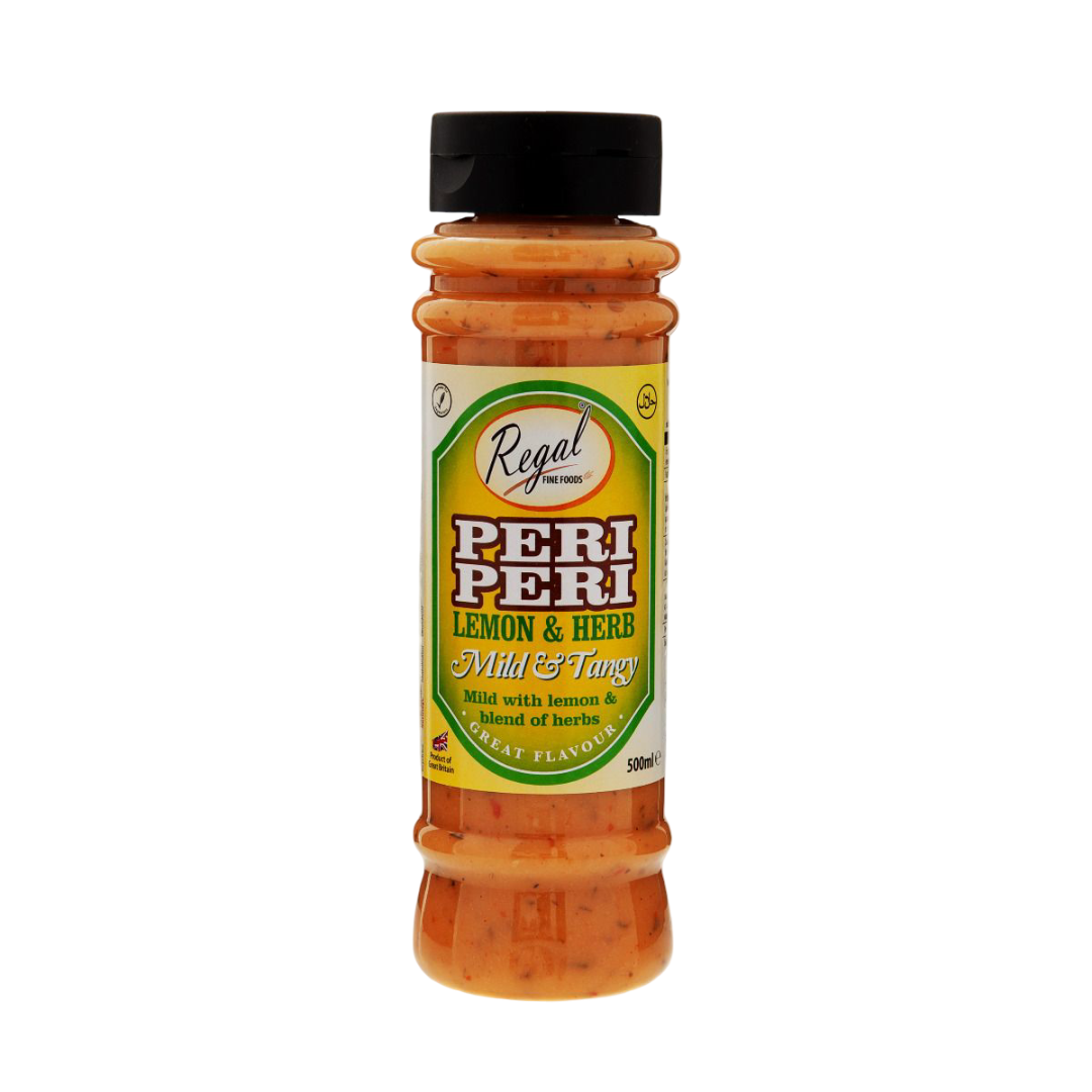 Regal Peri Peri Lemon & Herb 12x500ml UNIT PRICE £1.25 (RSP £1.80 POR 31%)