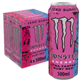 Monster Ultra Fantasy Ruby Red 6x4x500ml UNIT PRICE £3.49 (RSP £5.49 POR 24%)