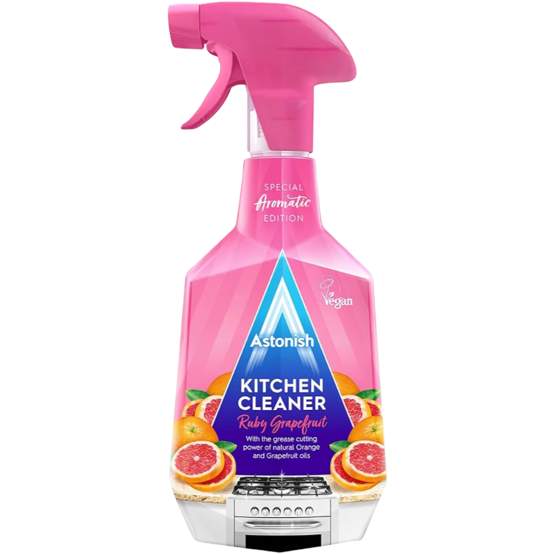 Astonish Kitchen Cleaner Ruby Grapefruit 12x750ml UNIT PRICE 79p (RSP £1.50 POR 36%)