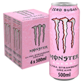 Monster Energy Ultra Strawberry Dreams 6x4x500ml UNIT PRICE £3.49 (RSP £5.49 POR 24%)
