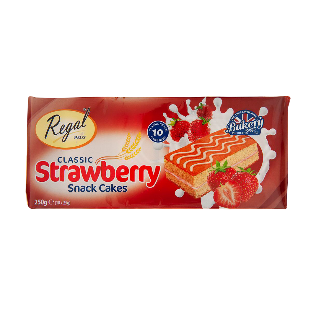 Regal Strawberry Snack Cakes 12x10pk UNIT PRICE £1 (RSP £1.49 POR 33%)
