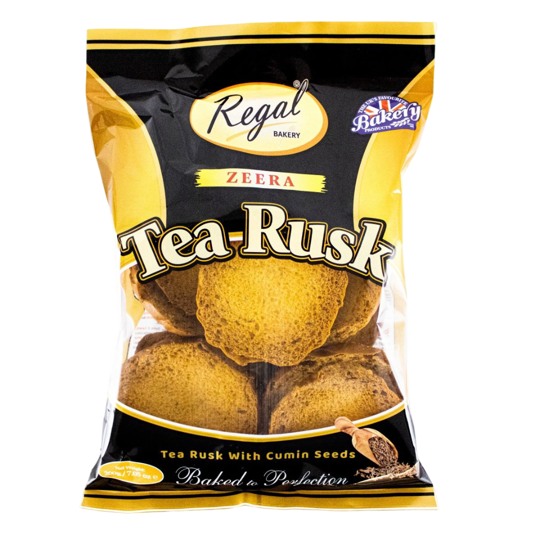 Regal Zeera Tea Rusk 9x200g UNIT PRICE £1.11 (RSP £1.69 POR 34%)